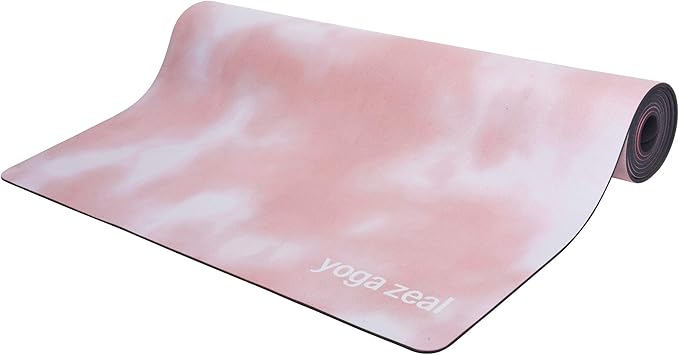 Yoga Mats By Yoga Zeal - Luxuriously Soft, Thick, Non-Slip, Hot Yoga Mat. Eco Printed. Designed to grip better with a sweaty yoga practice!