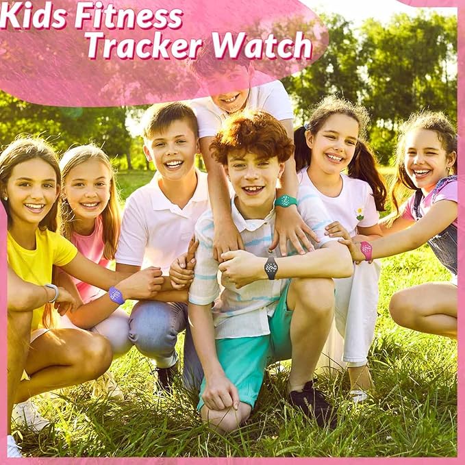 Kids Led Fitness Tracker Watch for Boys Girls, No App, Digital Sport Wristwatch, Waterproof, with Pedometer Alarm Clock, for Teens Children Students Ages 5-16 (red)