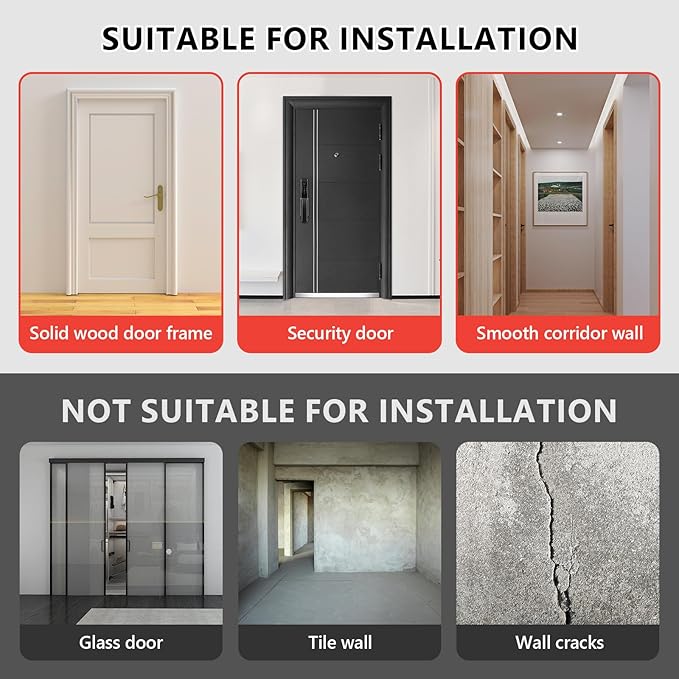 Pull Up Bar for Doorway, Door Frame Chin Up Bar without Screw Exercise Bars for Home Workouts Strength Training Adjustable Pull-up Bars with Smart Count/Timer/Calorie Tracker Home Gym Equipment Indoor