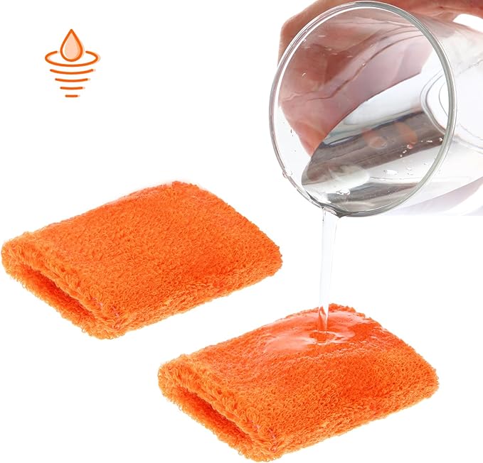 Bememo 36 Pcs Neon Sweatbands Set for Kids Bulk Sports Headband Wristband Set Cotton Terry Basketball Tennis for Students Youth 80s 90s Halloween Costumes Cosplay Glow Party