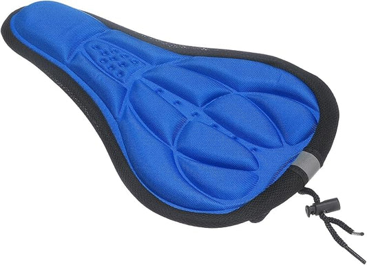 HARFINGTON Bike Seat Cover Bicycle Saddle Cushion with Drawstring Large Comfortable Gel Padded Oversized Paddle for Men Women