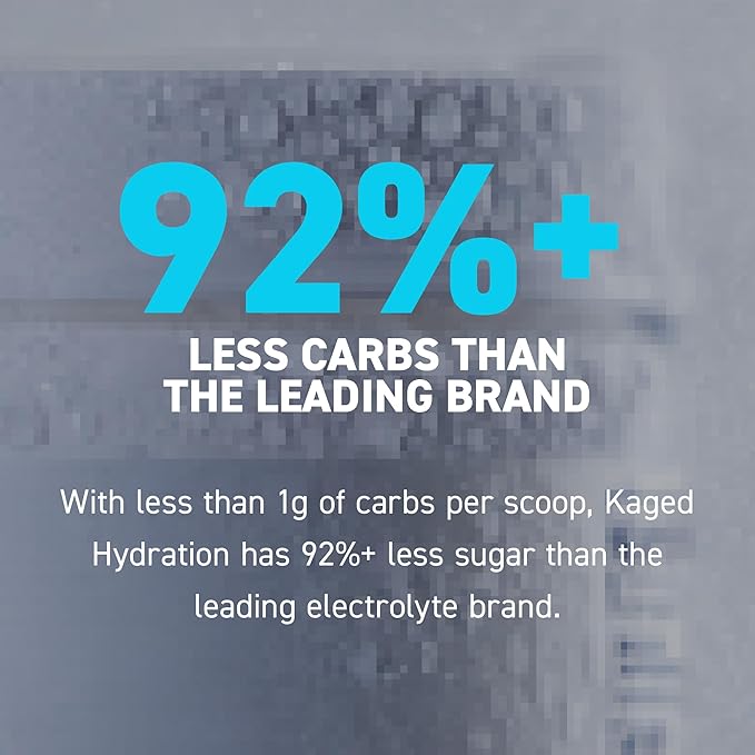 Kaged Electrolyte Hydration Powder | Hydracharge Pina Colada | Sports Drink for Men and Women | Pre, Post, Intra Workout Supplement | 30 Servings