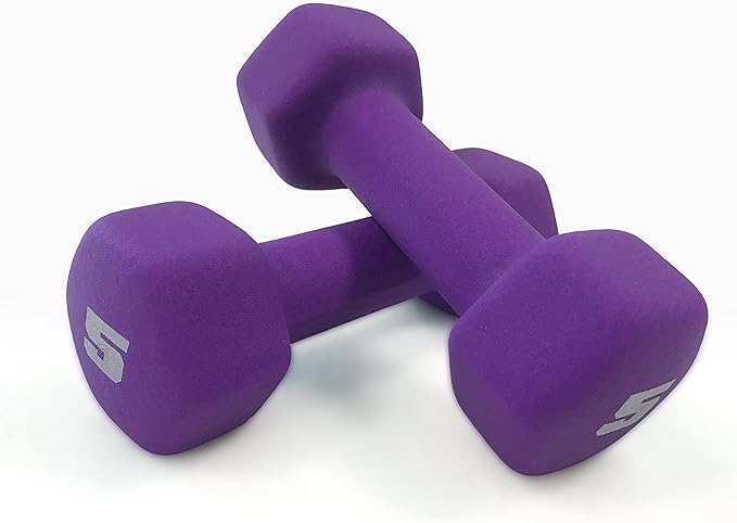 CAP Barbell Neoprene Dumbbell Weights Pairs & Sets | Multiple Colors