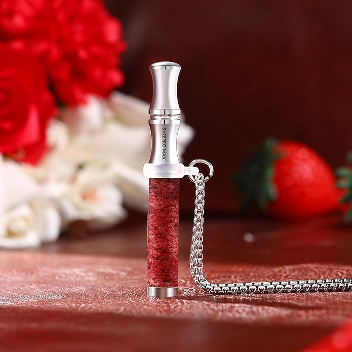 Breathe Free Necklace with Filter, Anxiety & Stress Relief Breath Tool for Meditation, Mindfulness and Relaxation,Natural Stone Breathing Necklace, Portable Wellness Gift for Adults