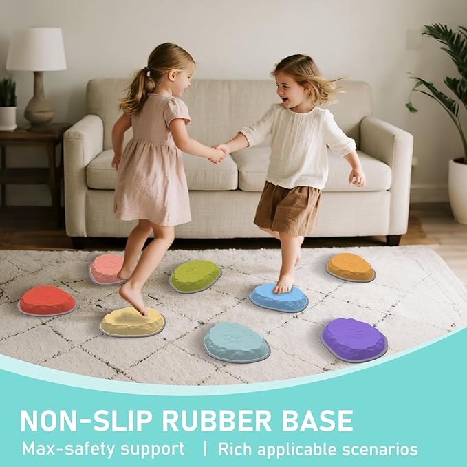 DEDOO Toddler Stepping Stones Floor is Lava Stepping Stones for Kids Balance Toys for Toddler 1-3