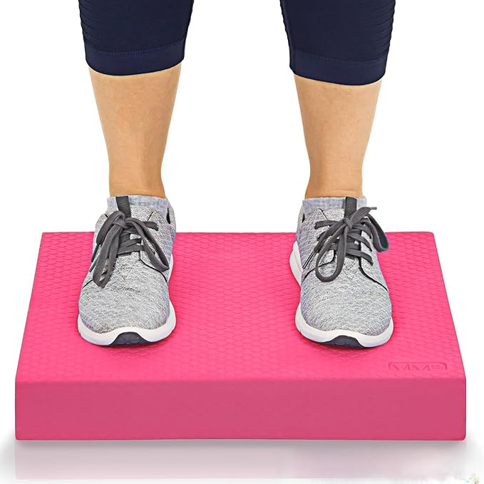 Vive Balance Pad - Foam Large Yoga Mat Trainer for Physical Therapy, Stability Workout, Knee and Ankle Exercise, Strength Training, Rehab - Chair Cushion for Adults, Kids, and Travel