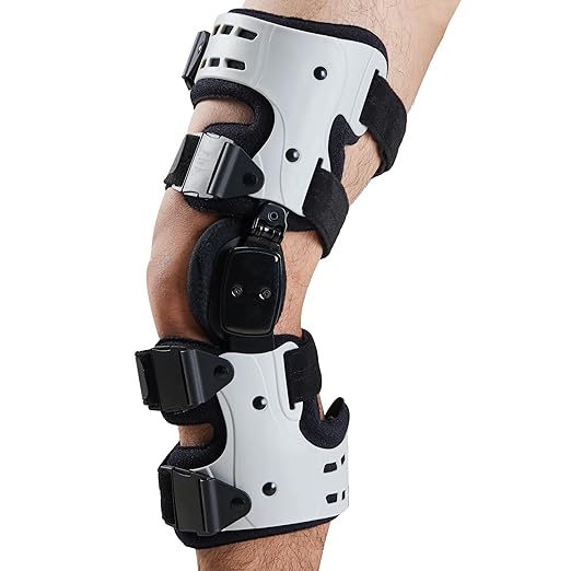 OA Unloader Knee Brace, Medial Unloader Knee Brace for Arthritis Pain Relief, Osteoarthritis, Bone on Bone Knee Joint Pain, Cartilage Defect Repair, Avascular Necrosis and Lateral Degeneration