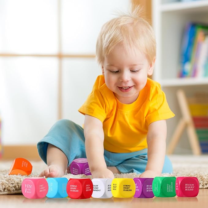 Jerify 60 Pcs Motivational Stress Ball Bulk Quote Inspirational Foam Cubes Balls Stress Relief Employee Appreciation Gift for Coworkers Kids Adult Motivating Encouraging (Cute Colors)