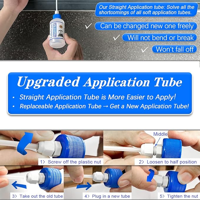 Silicone Treadmill Belt Lubricant/Lube Kit - 8.4 Oz/Performance with 2 Application Tubes and 2 Precision Tip Caps to Controlled Flow - No Odor & No Propellants - Easy to Apply…