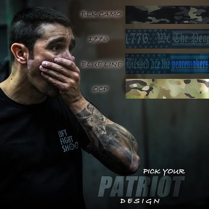 Iron Infidel Wrist Wraps for Weightlifting - 18" and 24" Heavy Duty Support for Working Out, Gym Accessories for Men - Use for Lifting, Crossfit, Fitness, Exercise, Bench Press, Powerlifting