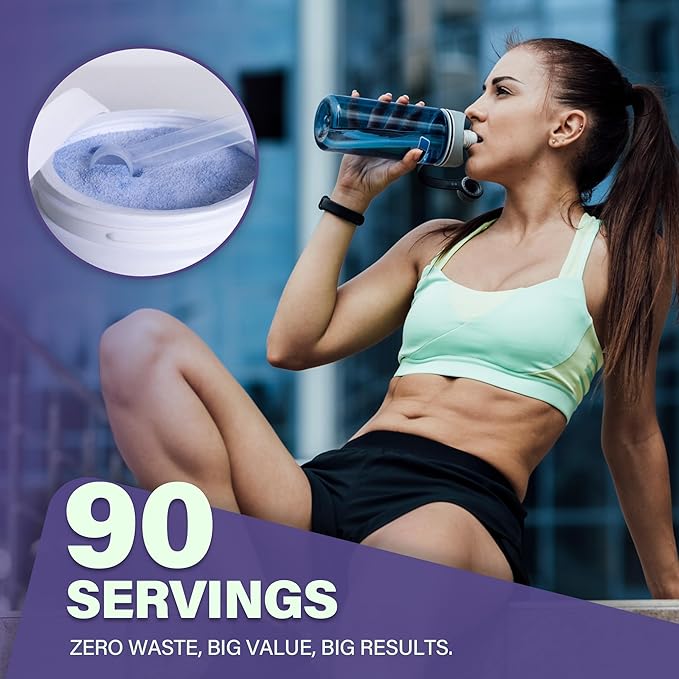 Dr. Price’s Electrolyte Mix | Sugar-Free Hydration Powder with 72+ Trace Minerals | No Sugar, Fast-Dissolving Electrolytes Powder Packets | Blueberry-Pomegranate, 90 Servings