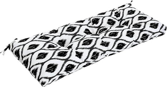 Outdoor Bench Cushion Waterproof, Tufted Bench Seat Cushion 36 x 15 Inch, Patio Wicker Indoor Seat Pads for Outside Garden Patio Balcony