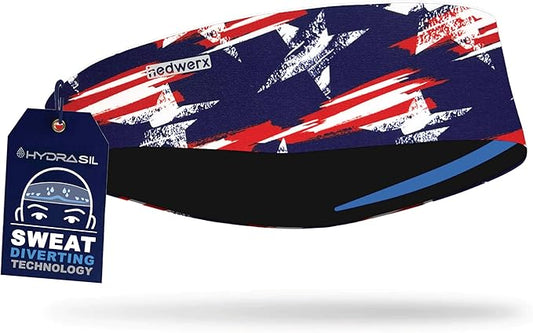 Hydra2 Headbands for Women & Men | Sweat Diverting, Hair Bands for Athletes, Gym, Cycling & Fitness | Flatweave