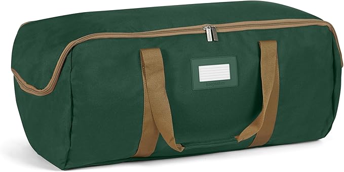 Covermates Keepsakes - Storage Duffel Bag - Heavy Duty Polyester - Reinforced Handles - Closet Storage, Green