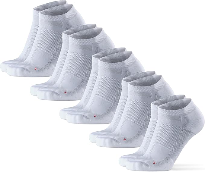 DANISH ENDURANCE Ultra-Comfort Ankle Running Socks - 3 or 5 Pack