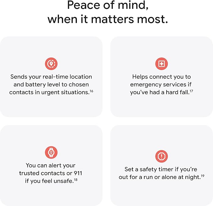 Google Pixel Watch 4 (45mm) - Android Smartwatch with Heart Rate and Sleep Tracking - 40-Hour Battery - Fitness Tracking - Google AI - Matte Black Aluminum Case - Obsidian Active Band - Wi-Fi