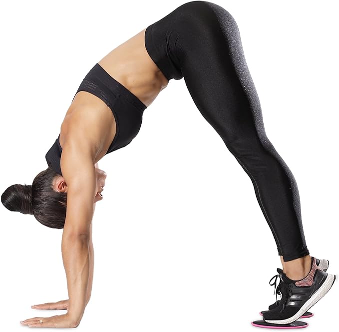 Your Choice Core Sliders - Dual Sided Exercise Gliding Discs for Carpet & Hardwood, 7" Workout Sliders