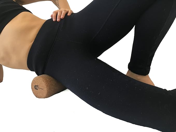 Cork Massage Roller Natural Eco-Friendly NO Foam Roller (16 Inch)