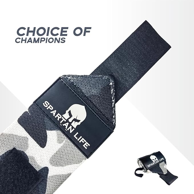 wrist wraps for weightlifting men & Women 18" Professional Quality Wrist Support with Heavy Duty Thumb Loop - Best Wrap for Powerlifting Competition, Strength Training, Bodybuilding