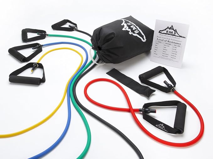 Black Mountain Products Resistance Band Set (Five Bands Included)