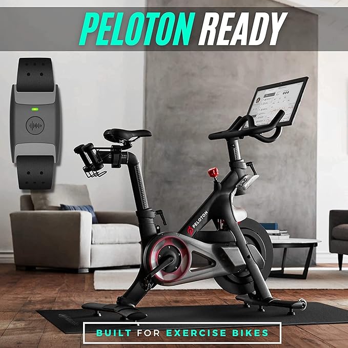 Powr Labs Bluetooth Armband Heart Rate Monitor - ANT+ Compatible with Polar, Peloton, Wahoo, Strava, Garmin, Whoop