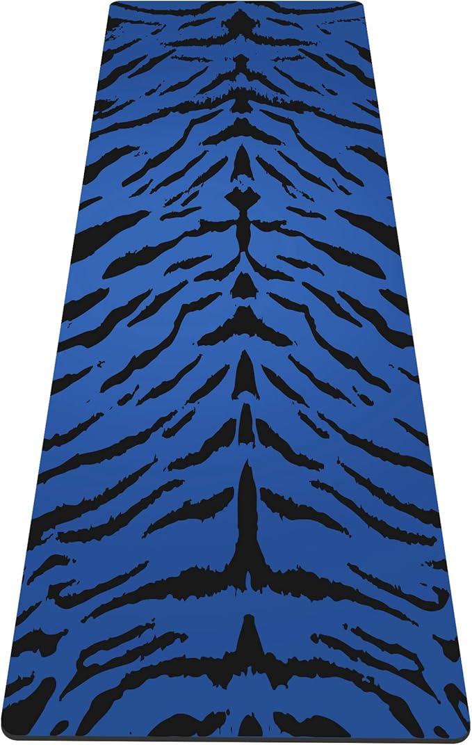 nuveti Yoga Mat Print Extra Thick TPE Non Slip Fitness Exercise Mat with Carrying Bag,72"x24" Extra Thick 6MM Exercise & Workout Mat for Yoga, Pilates Fitness and Floor Exercises