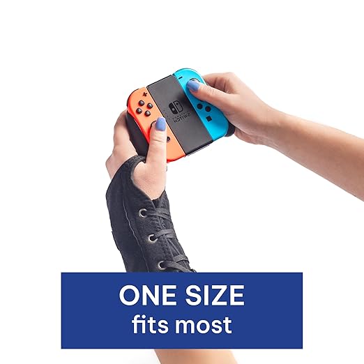 Gaming Wrist Support Brace for Men and Women, Adjustable Wrist Splint for Video Game and Computer Injury- Pain Relief for Gamer’s Wrist, RSI, Carpal Tunnel, Tendonitis