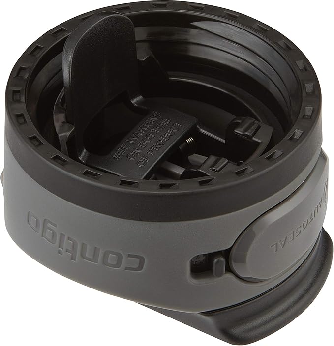 Contigo Water Bottle Vacuum-Insulated Stainless Steel 24oz | AUTOSEAL Technology | Cold 24 Hours | Button Lock | Pack of 4