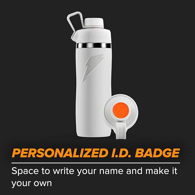 Gatorade 'Overtime' 22oz Stainless Steel Water Bottle, Twist Cap, Pink