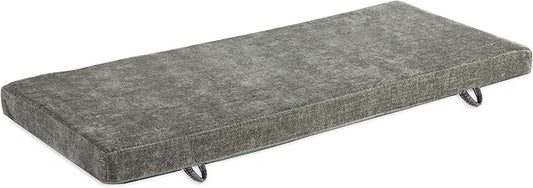Loveboat Washable Bench Cushion, Non-Slip Bench Pad for Shoe Storage, Window, Piano, Dining 36"x14"x2" Greybrown