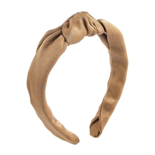 Madison Tyler Headbands for Women | Fashion Boho Top Knotted With Rhinestones Elastic Workout Hairbands | Outdoor and Party Non Slip