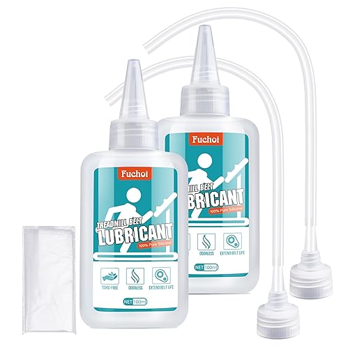 Treadmill Belt Lubricant - 7oz / 200ml Treadmill Lubricant for Belt - 100% Pure Silicone Treadmill Lube - Premium Treadmill Oil with Application Tubes for Easy Use - Non-Toxic and Odorless