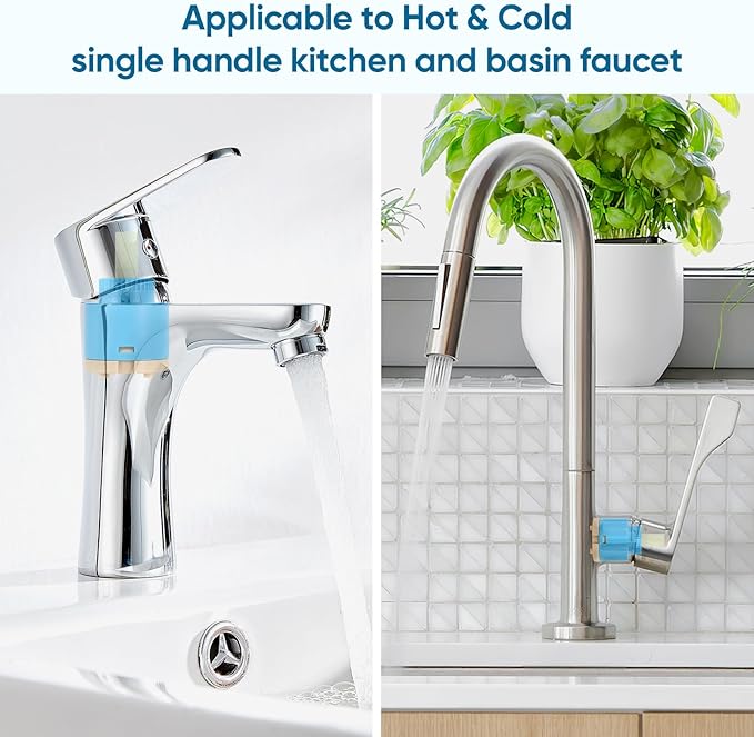 Faucet Cartridge Replacement Diameter 40mm Double Sealing with 90 Degree Rotation Ceramic Cartridge Valve Suitable for Single Handle Kitchen Basin Shower Faucet Replacement Parts (40mm)