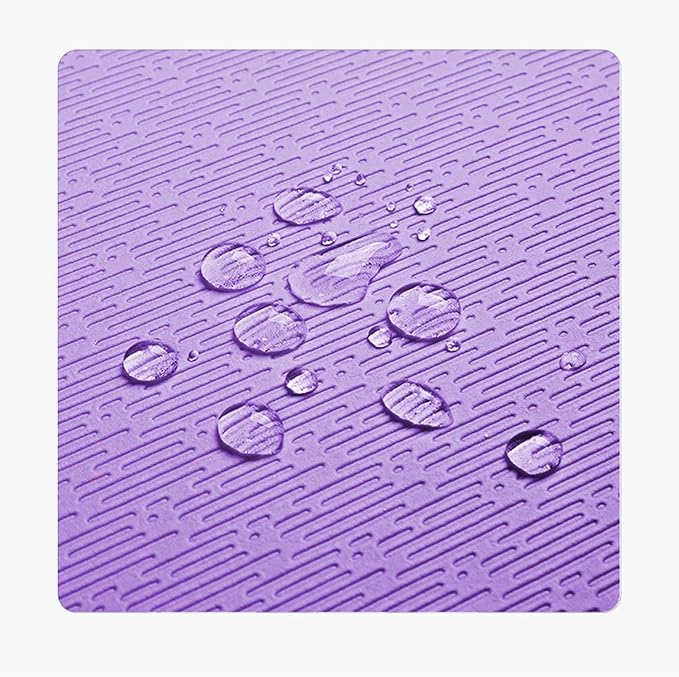 Hatha Yoga Thick TPE Yoga Mat 72"x 27"x1/3 inch Non Slip Eco Friendly Exercise Mat for Yoga Pilates & Floor Workouts