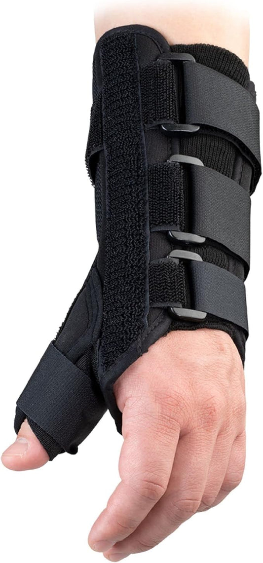 Breg Classic Wrist Brace with Thumb Spica (Right Wrist, Large)