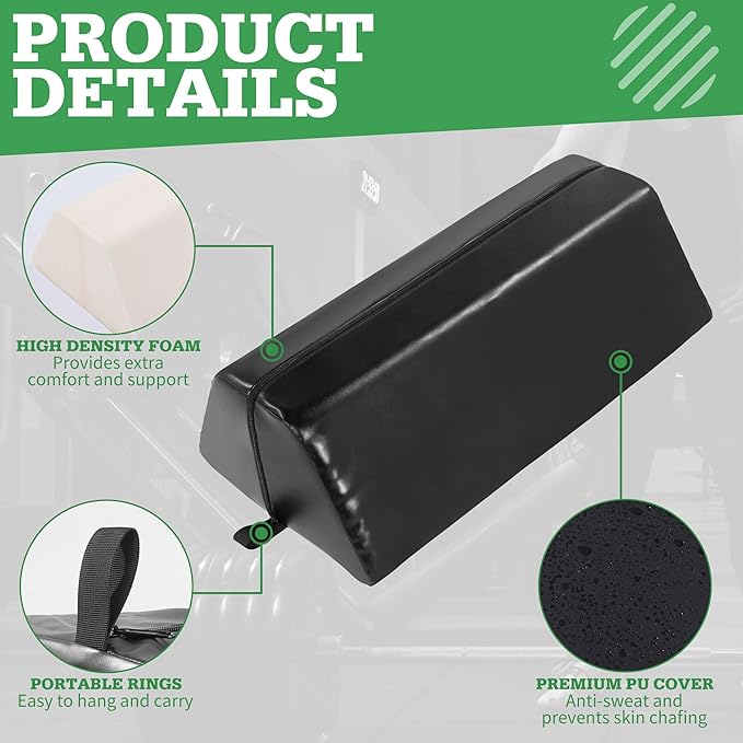 BALAPET Preacher Curl, Space-Saving Preacher Curl Bench Tool, Portable Preacher Curl Pad Attachment Support for Biceps, Triceps and Arms, Black