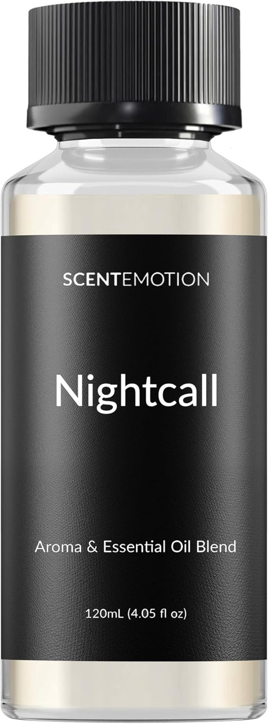 Nightcall Essential Oils for Diffuser, Opulent Resort-Style Aroma, Waterless Diffuser Fragrance Oil for Home| Green Melon, Lily & Jasmine | 4.05 fl oz, 120 mL