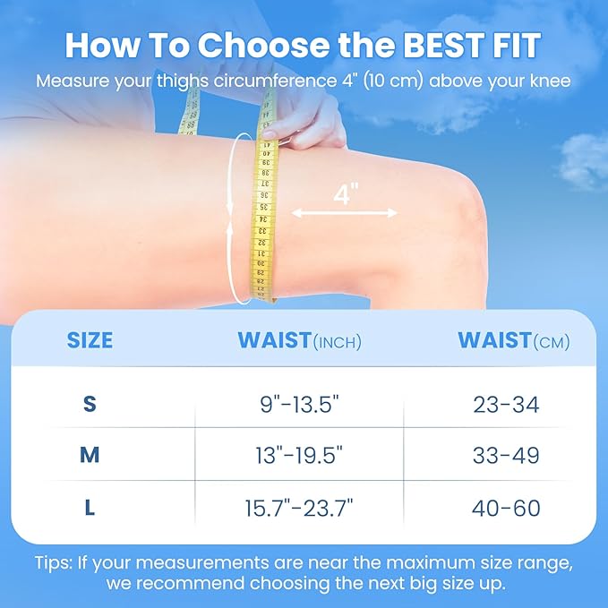 Knee Ice Pack, ONLYCARE Soothing Knee Compression Sleeve for Injuries, Upgraded Gel Cold Wrap, Hot & Cold Therapy, Reusable for Meniscus, Arthritis, ACL, MCL Pain Relief, Injury Recovery (M)