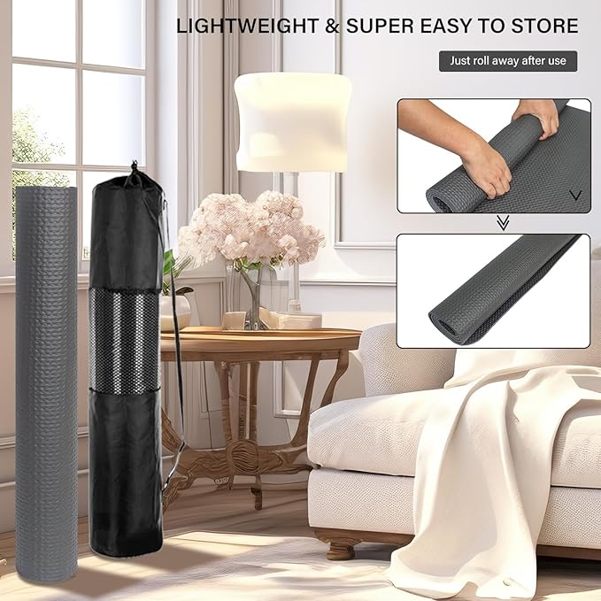 Bike Mat,Treadmill Mat,For Walking Pad,Elliptical,Exercise Bikes, Stationary Cycles,Spin Bike,Under Exercise Bike Trainer Pad for Indoor Stationary Gym Fitness Equipment Hardwood Floor Protector