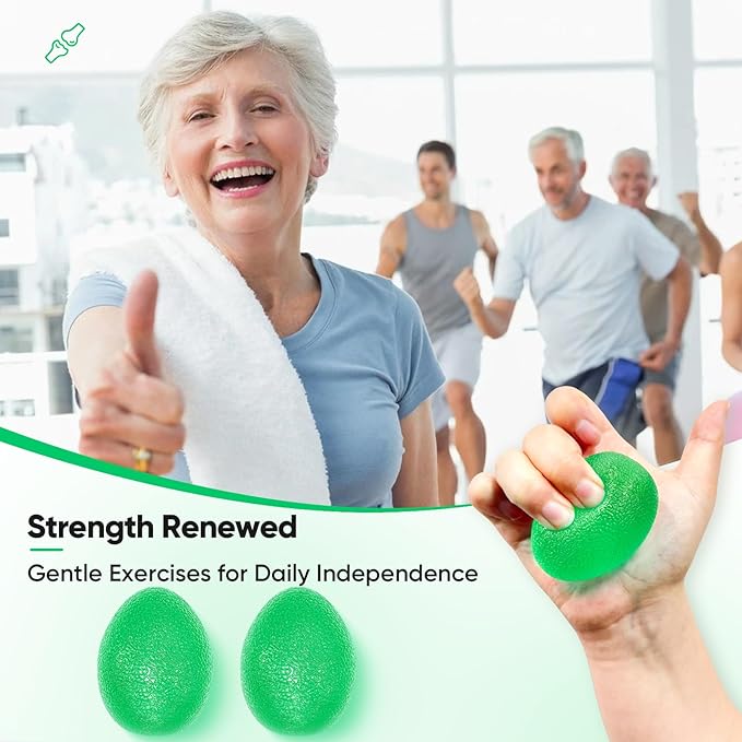 FitBeast Stress Balls for Adults, Hand Exercise Balls 6 Pack, Stress Relief & Grip Strength Trainer, Squishy Balls & Squeeze Balls for Arthritis, Carpal Tunnel, Hand Therapy with 3 Resistance Levels