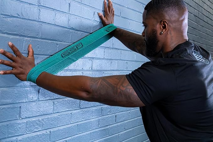 Serious Steel Fitness Fabric Mini Loop Non-Slip Resistance Band Set | Warm-Up, Physical Therapy, Glute Training, Speed and Agility Exercise Bands