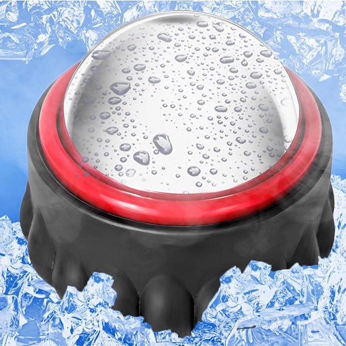 Everjoys Massage Ice Roller Ball, Cold & Heat Therapy Relief Massager, Deep Tissue Massage Pain Relief, Massager Tool for Back/Neck/Body/Face/Foot Pain, Muscles Recovery