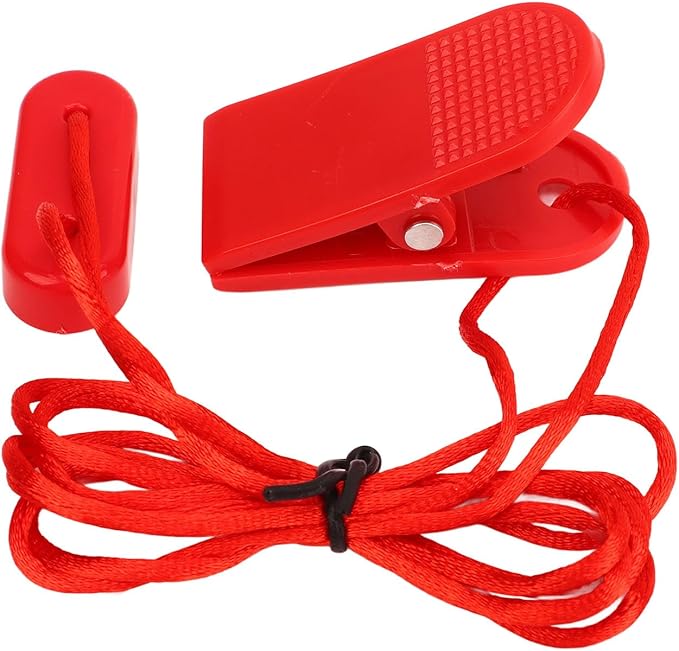 Hapivida Magnet Safety Key, Universal Magnetic Safety Switch for Treadmills with Strong Clip, ABS and Polyester, 2pcs Replacement Parts for Running Machines