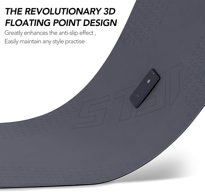 JELS Extra Thick Yoga Mat, 2/5 inch, Ergonomic 3D Non Slip Design, SGS Certified TPE Material, Yoga Mat for Men Women with Carrying Strap,Exercises Mat for Yoga, Pilates and Floor Workout(72"x26")…