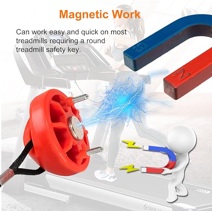 Treadmill Magnet Safety Key for Most of Proform Image Weslo Reebok Epic Golds Gym Freemotion and Healthrider Treadmills