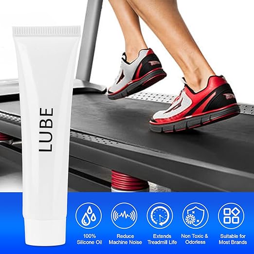 Fitness Treadmill Lube for Spirit Sole Fitness Treadmill, Most Brands Fitness Treadmill Maintenance Lubricant p/n N020001 with Cleaning Cloth and Brush 2 Pack