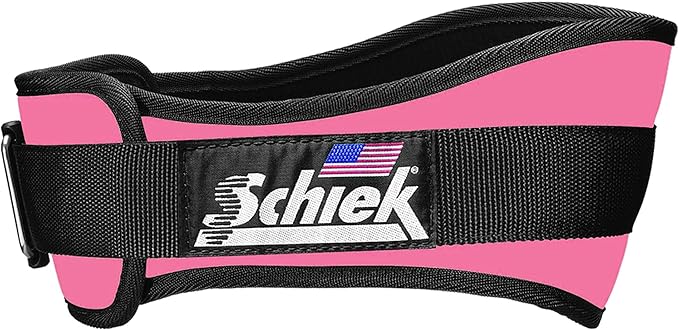 Schiek Sports 2006 Nylon 6 Inches Weight Lifting Belt - Support Belt for Power Lifting