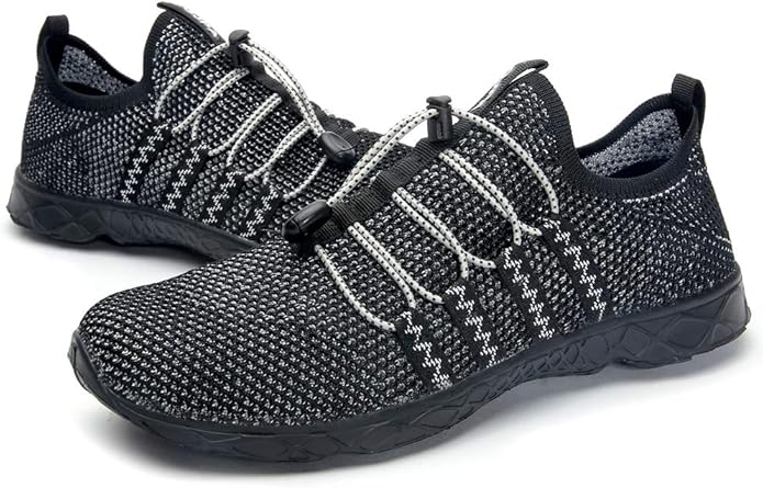 DLGJPA Men's Lightweight Quick Drying Aqua Water Shoes Athletic Sport Walking Shoes