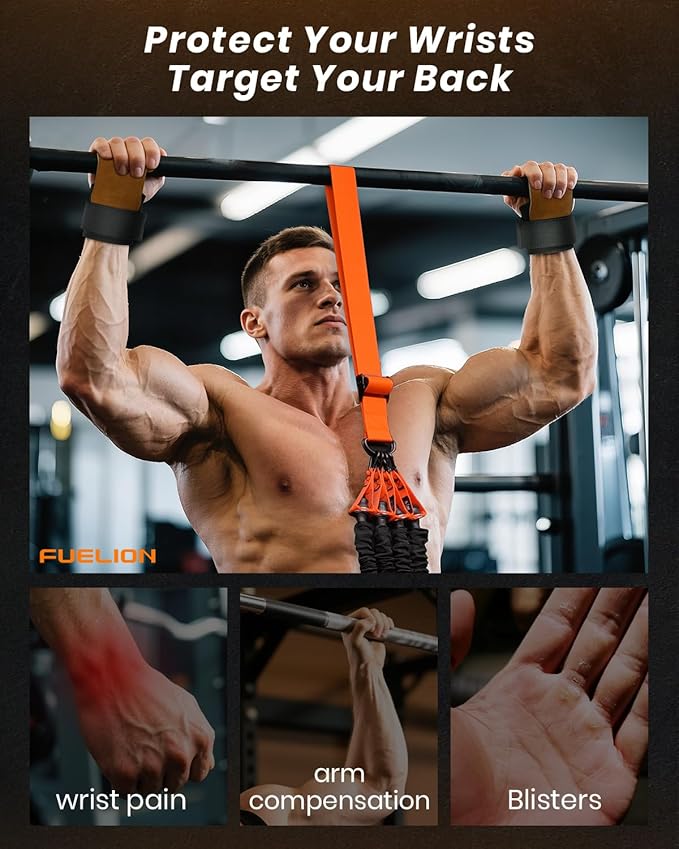 Pull Up Assistance Bands, Adjustable Heavy Duty Resistance Band for Pull Up Bar, Pull Up Assist Bands with Feet Rest for Strength Training, Home Fitness Workout Equipment, Height Adjustable