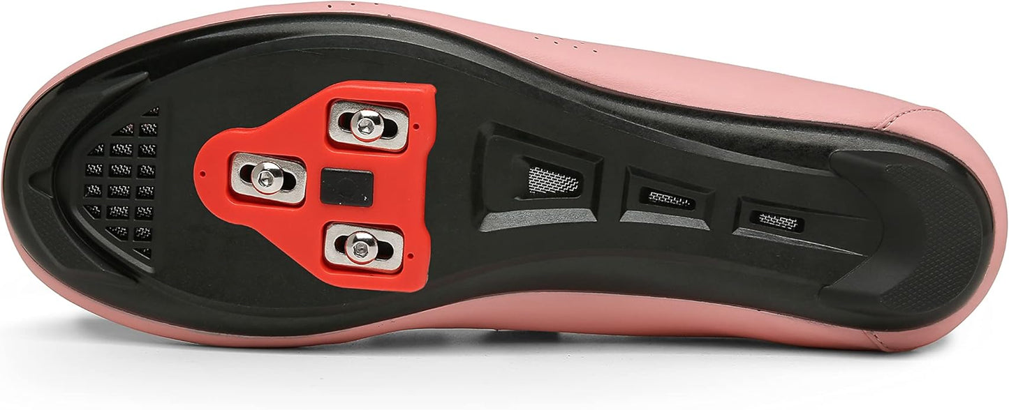 Honosuker Women's Cycling Shoes Delta-Compatible for Peloton Bike, Indoor & Road Cycling - Lightweight Spinning Shoes with Delta Cleats for Women